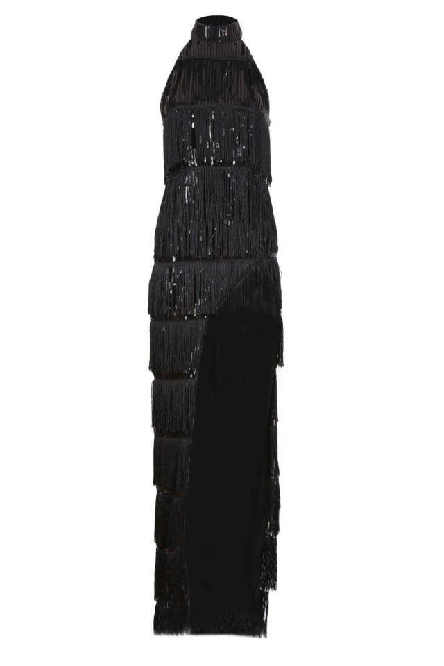 Abito da sera nero dal design speciale Nero - 34