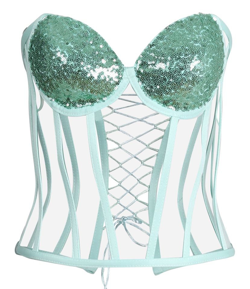 Özel Tasarım Couture Mint Büstiyer